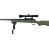 Snow Wolf Snow Wolf VSR10 with Hunter Scope and Bipod (OD - SW-10G++) airsoft