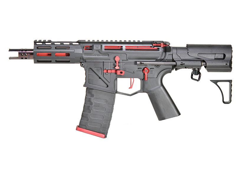 APS Phantom Extremis Rifles APS Phantom Extremis Rifles MK7 CRS (PER MKVII - PER707 - Black/Red) airsoft
