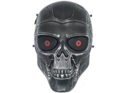 Big Foot Airsoft Full Face T800 Terminator Mask Big Foot Airsoft Full Face T800 Terminator Mask (with Mesh Eye Protection - Silver/Black) airsoft
