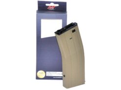 A&K M4 Flash Magazine A&K M4 Flash Magazine (Metal - 350 Rounds - Tan - A037-TAN) airsoft
