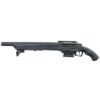 Action Army AAC T11S spring bolt-action sniper rifle – left-side full view, black finish, Picatinny rail