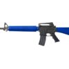 WE M16A3 GBBR rifle blue – left-side full view