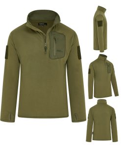 Advanced Mid-Layer Fleece – Olive 1