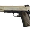 Colt Colt 1911 (Rail) Co2 Blowback Pistol Dual Tone (Silver/Black - Cybergun - 180531) airsoft