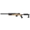 Archwick B&T Air SPR300 Pro Tan sniper rifle with integral suppressor – left-side full view