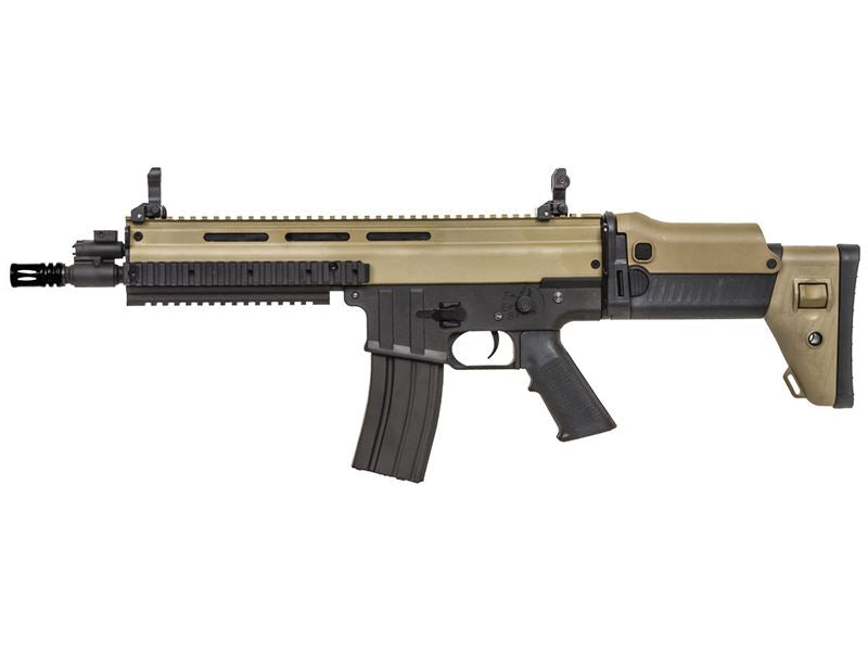 ISSC by Classic Army ISSC by Classic Army MK16 MOD Sports Line with Mosfet (Black/Tan - CA-SP102P-T) airsoft