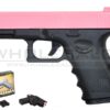 ACM C17 G15H Metal Pistol with Holster (Pink) airsoft