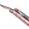 9.6V 9.6V 1600mAh 2/3A NiMH Mini Cranestock (4 + 4) (Mini-Tamiya) Battery airsoft