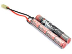 9.6V 9.6V 1600mAh 2/3A NiMH Mini Cranestock (4 + 4) (Mini-Tamiya) Battery airsoft