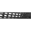 Unique Unique ARs CNC Machined Spider Web Handguard for AR15 Pattern Rifles (Black - 12" - With Airsoft Barrel Nut) airsoft