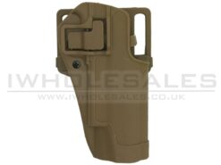 Black Black 17 Series Belt Holster (Hard - Tan) airsoft