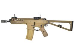 WE WE AWSS KAC PDW 8" AEG (Tan) airsoft