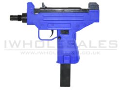 Double Eagle M33 Sub Machine Spring Rifle Double Eagle M33 Sub Machine Spring Rifle 1:1 Scale (Blue) airsoft