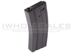 Battleaxe - M16 Hi-Cap Magazine - Battleaxe - M16 Hi-Cap Magazine - 430 Round - Marui RECOIL (Black - B36) airsoft