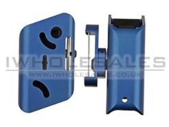 IPSC Aluminium Magazine Pouch IPSC Aluminium Magazine Pouch (Blue) airsoft
