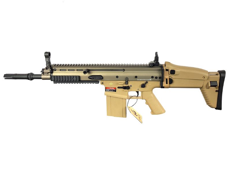 Ares MP055 SCR-H-T AEG rifle tan – left-side full view