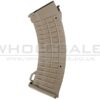 Battleaxe Mid-Cap Magazine AK Waffle 110 Rounds (B18B - Tan) airsoft