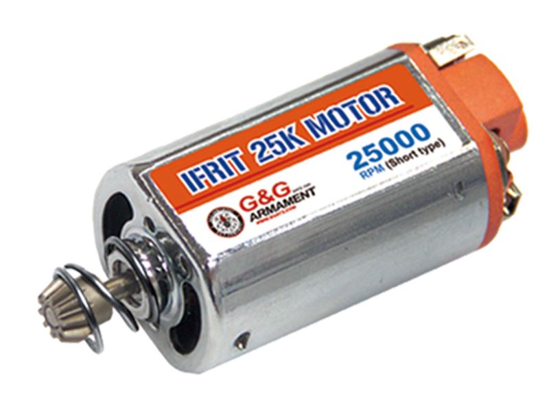 G&G G&G Ifrit 25K Motor - Short Axis (Orange - 25000rpm - G-10-112) airsoft
