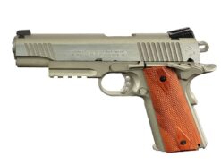 Colt Colt 1911 (Rail) Co2 Blowback Pistol (Silver - Cybergun - 180530) airsoft