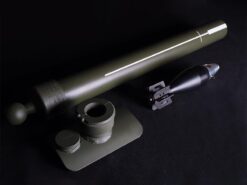 Socom Gear M60 M2 Mortar Set – desk-top mounted CO₂ powered grenade launcher full view