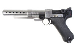Armorer Works Rebel A180 Pistol Gasblowback Pistol (Black/Silver) airsoft