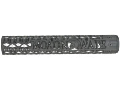 Unique Unique ARs CNC Machined Molon Labe Handguard for AR15 Pattern Rifles (Black - 12" - With Airsoft Barrel Nut) airsoft