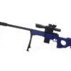 ACM ACM Custom L96 with Mock Scope, Bipod and Silencer Spring Rifle (Blue - 929-2) airsoft