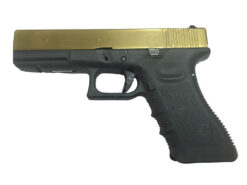WE WE 17 Series Titanium Gold Gas Blowback Pistol airsoft