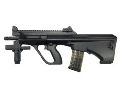 Snow Wolf Snow Wolf AEG AUG (Short - Black - SW020T) airsoft