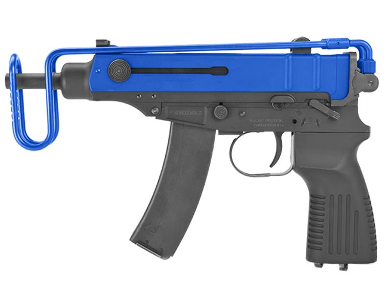 Kwa KWA KZ61 SMG Pistol Gas Blow Back (102-00601 - Blue) airsoft