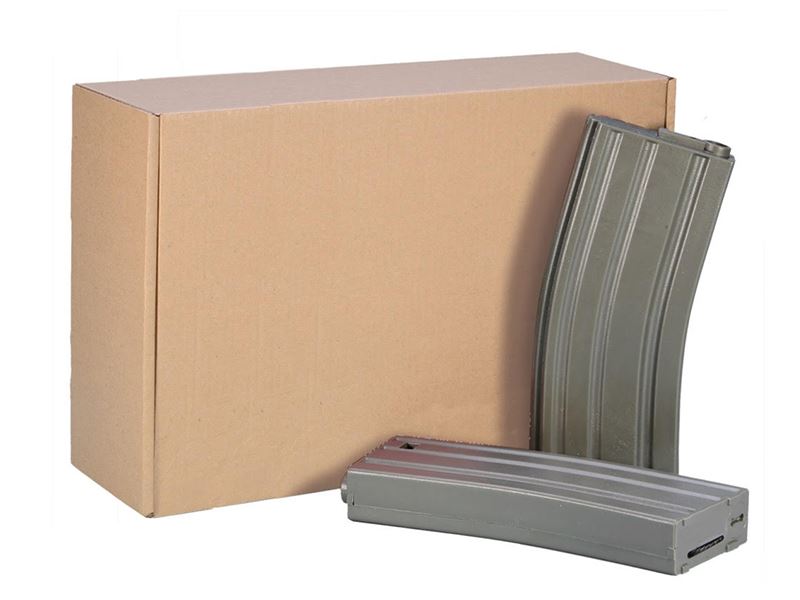 Ares Amoeba M4/M16 300 Round Magazine (Gray) (MAG-B-020-G) (Pack of 10) airsoft