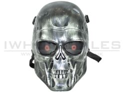 Airsoft Full Face T800 Terminator Mask Airsoft Full Face T800 Terminator Mask (with Mesh Eye Protection - Silver) airsoft