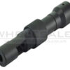Battleaxe AK74S Flash Hider full steel – left-side full view