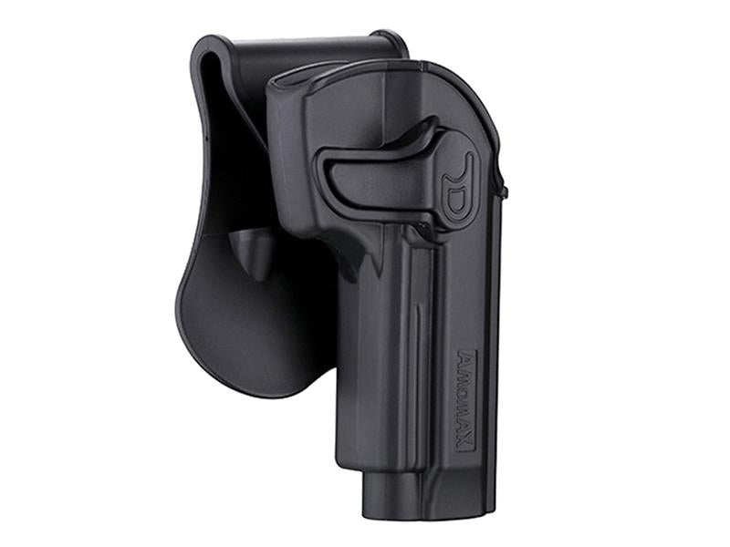 Amomax M9 Series Holster (Polymer - For WE-TM-KJW-KWA-KSC - Black) airsoft