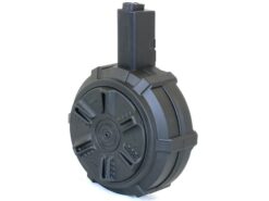 G&G G&G ARP9 Drum Magazine (1500 Rounds - Black - G-08-159) airsoft