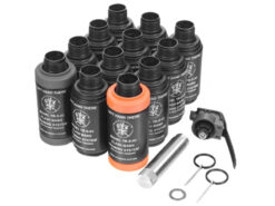 Hakkotsu Thunder B Sonic Grenade Complete Set (Flash Bang - TB-12C) airsoft