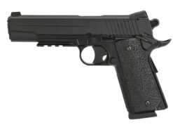 KWC 1911 Co2 Pistol (Non-Blowback - Full Metal - Black - KWC-KC-42ZDHN) airsoft