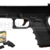 ACM G15H Metal Pistol with Holster (Black) airsoft