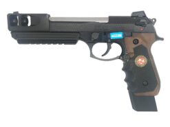 WE Samurai Edge M92 Long Barrel WE Samurai Edge M92 Long Barrel GBBP (Semi. Auto - V2 - Brown Grip) airsoft
