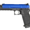 Army Custom 5.1 Hi-Capa with Costa Compensator (With Silencer Adapter - Full Metal - Blue - R501) airsoft