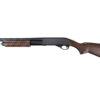 Tokyo Marui M870 tactical gas shotgun – left-side full view with wood furniture