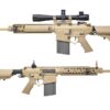 Ares Ares - KNIGHTS SR25 Carbine (locked to semi EFCC) DMR AEG (Tan) (ARES-SR-005E)(400 fps) airsoft