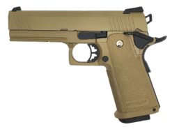 Golden Eagle Golden Eagle 4.3 OPS Gas Blowback Pistol (Metal - Tan - 3303) airsoft