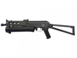 Golden Eagle Golden Eagle PP-19 Bizon SMG AEG (Inc Battery & Charger - Black - 6835) airsoft