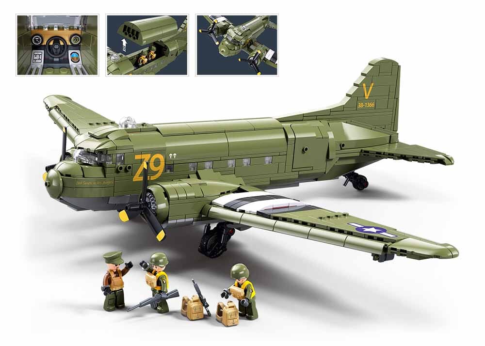 Sluban – B1366 ( Douglas C-47S Skytrain (Dakota) ) 3