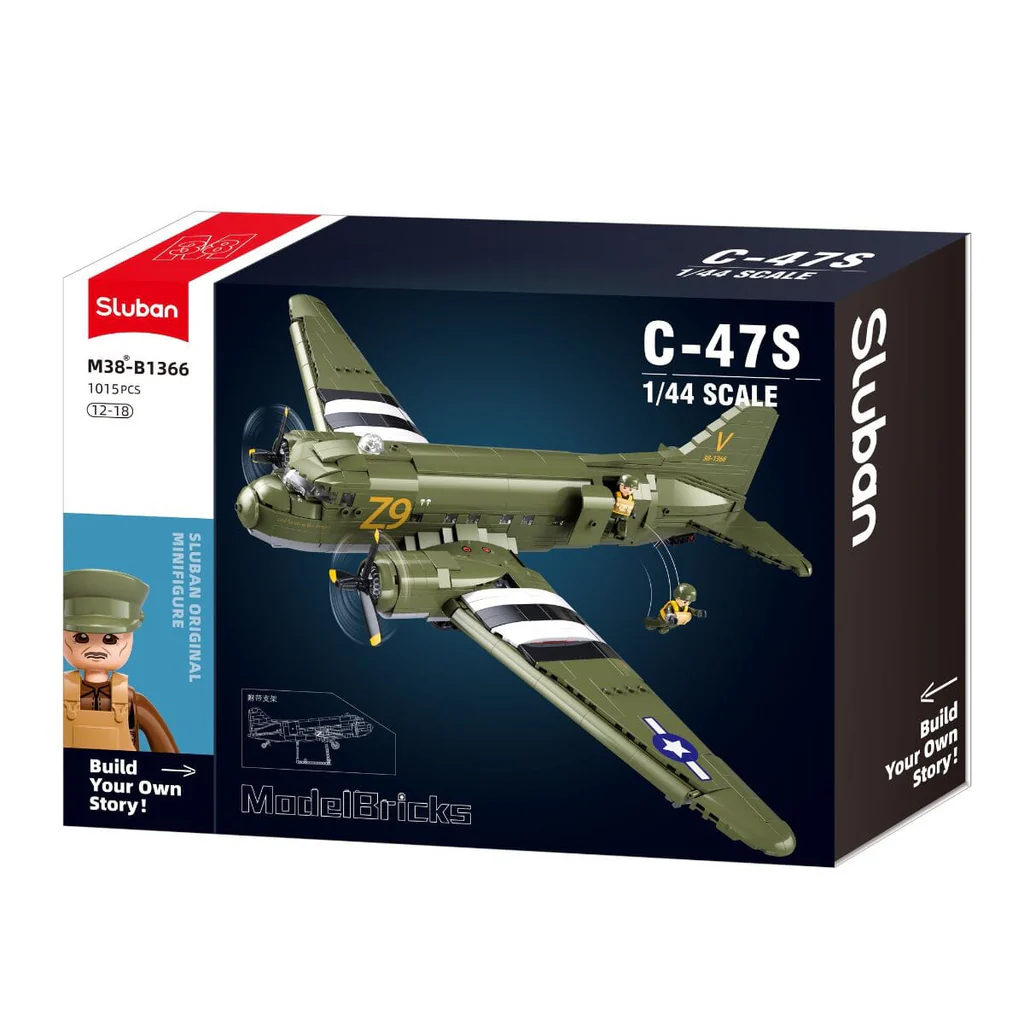 Sluban – B1366 ( Douglas C-47S Skytrain (Dakota) ) 2