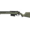 Ares Amoeba Striker AS02 bolt-action sniper rifle, olive drab – left-side full view