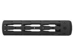 Unique Unique ARs CNC Machined Bullet Handguard for AR15 Pattern Rifles (Black - 9" - With Airsoft Barrel Nut) airsoft