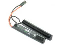WE Battery WE Battery 1600mAh NiMH 9.6V Nun-Chuck (4+4) airsoft