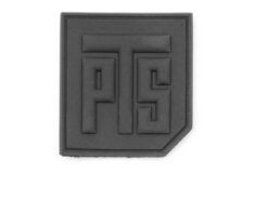 PTS PTS 1.5" Tab Patch (Black) airsoft